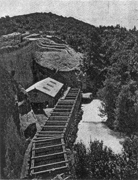 POWER HOUSE AND PLUME AT ROTORUA, NEW ZEALAND.