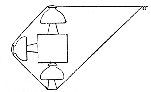 ARRANGEMENT OF STRAIN INSULATORS