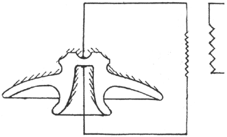 FIG. 3. INSULATION OF HIGH-TENSION TRANSMISSION LINES.