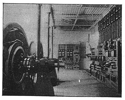 THE THREE-PHASE OR RECEIVING SIDE OF ROTARY CONVERTERS.