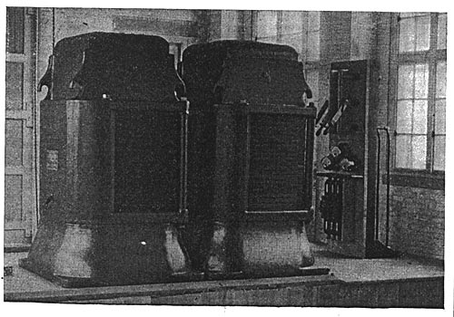 STEP-UP TRANSFORMERS AT THE NIAGARA END.