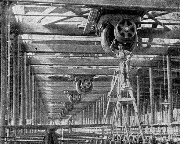 FIG. 7. � CARDING ROOM.