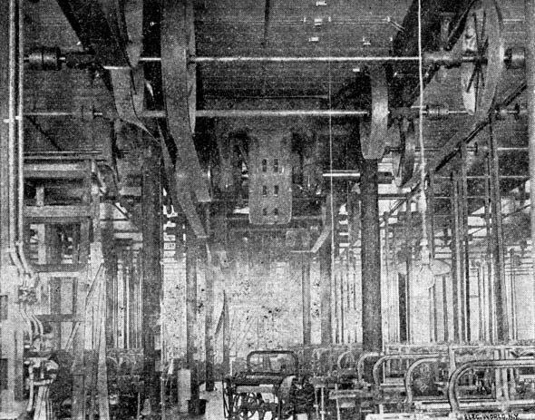 FIG. 9. � WEAVING ROOM.