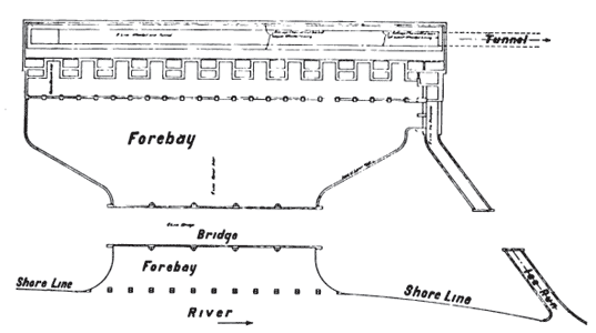 FIG. 2.�GENERAL PLAN OF THE CANADIAN NIAGARA POWER COMPANY