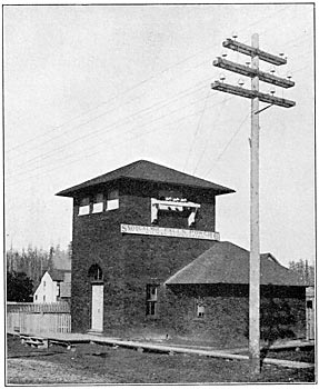 THE SUB-STATION AT GILMAN.
