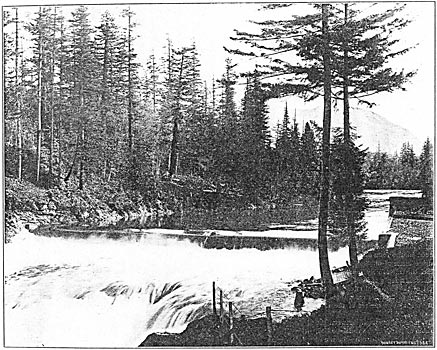 THE DAM AFTER CONSTRUCTION.