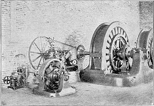 EXCITERS AND GOVERNORS IN DYNAMO ROOM AT FOLSOM.