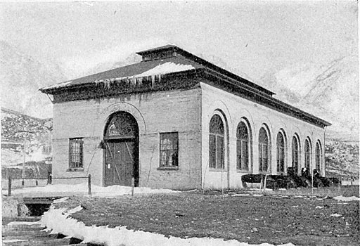 FIG. 2. - EXTERIOR OF OGDEN POWER HOUSE.
