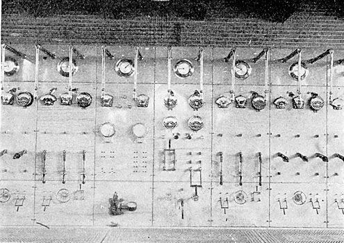 FIG. 7. - 2300-VOLT SWITCHBOARD, OGDEN.