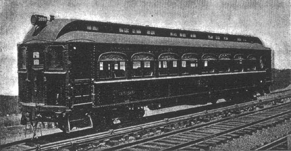 A New York Central All-Steel Motor Car.
