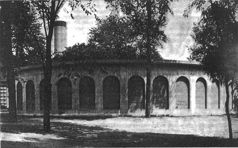 The Ferro-Concrete Condenser Water Tank.