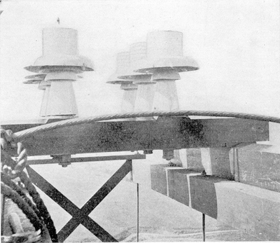 FIG. 10.�SIX SADDLE INSULATORS IN POSITION.