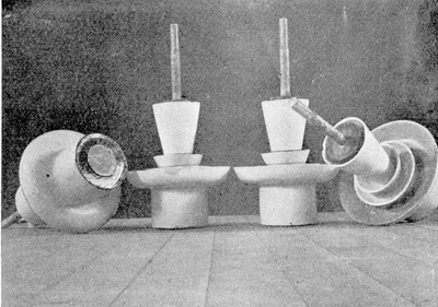 FIG. 6.--SADDLE INSULATORS.