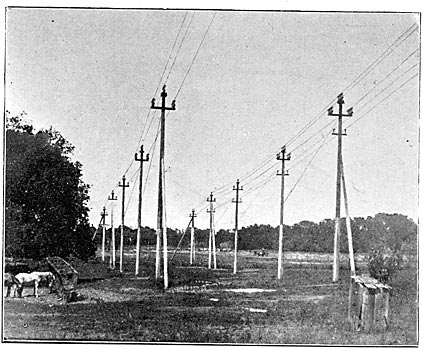 LOOKING NORTH FROM VERONA MASTS.