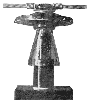 STANDARD INSULATOR, CABLE AND TIE.