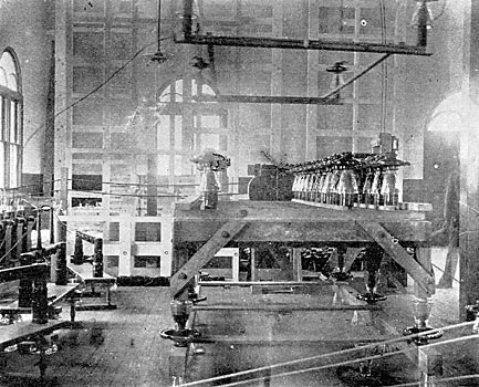 INSULATORS UNDER TEST AT THE GROVE STREET SUBSTATION SHOWED DARK FLASHES AT TIMES.