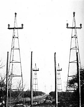 FIG. 5. � GENERAL VIEW OF TRANSMISSION LINE.