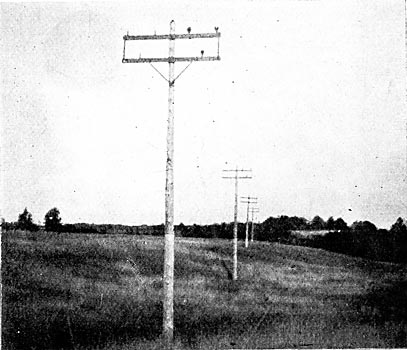FIG. 7. � 20,000-VOLT LINE HANNAWA FALLS TO OGDENSBURG.