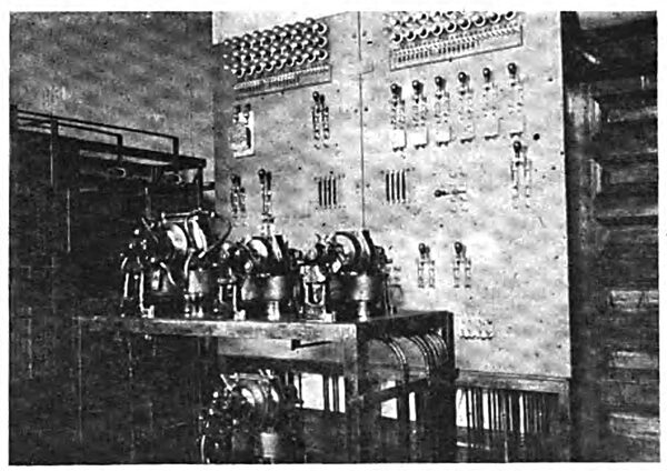 FIG. 2 � POWER ROOM OF PITTSBURG TELEPHONE EXCHANGE.