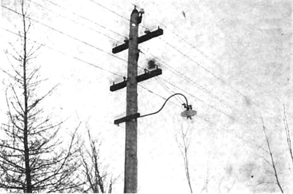 POLE LINE, ENTERING TOWN OF BARTON.