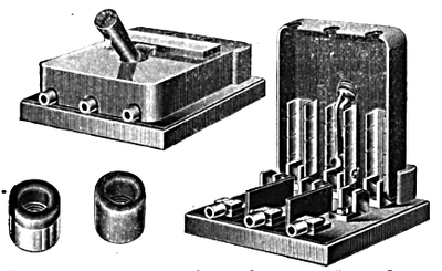 FIGS, 1, 2 AND 3. � ANDERSON SERVICE SWITCH AND OUTLET INSULATORS.