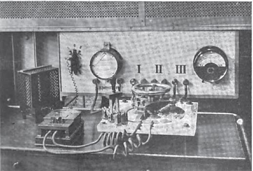 FIG. 7 � SPECIAL SWITCHBOARD AND TESTING SET.