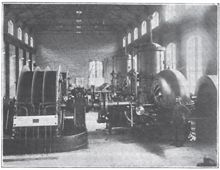 INTERIOR OF POWER HOUSE.
