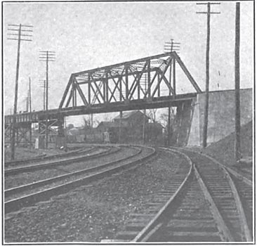 CROSSING OVER TRACKS OF B. & O. AT BALTIMORE