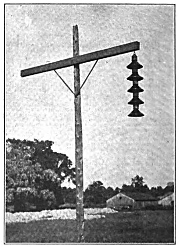 UNDERHUNG INSULATOR AS IT APPEARS ON LINE