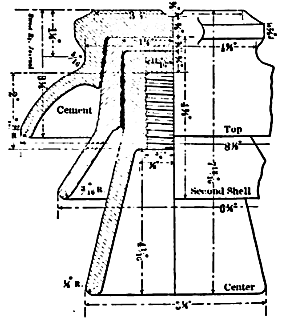 FIG. 5. � 33,000-VOLT HIGH-TENSION INSULATOR