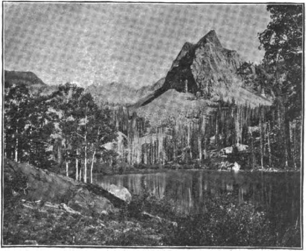 LAKE BLANCHE: ONE OF THE FEEDERS OF THE BIG COTTONWOOD WATER POWER.
