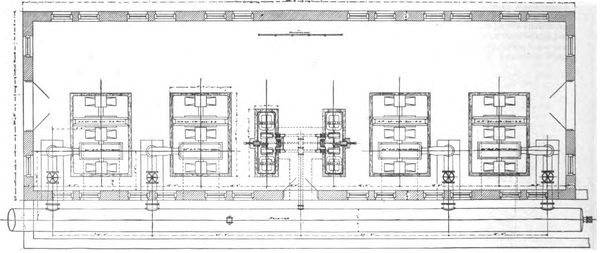 POWER HOUSE OF THE BIG COTTONWOOD POWER CO. � PLAN.