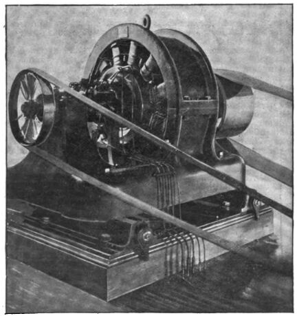 FIG. 2. � THREE-PHASE GENERATOR, SILVER LAKE MINES, COL.