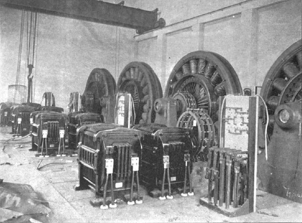 INTERIOR OF THE POWER HOUSE OF THE PITTSBURGH REDUCTION CO.
