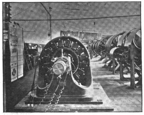 FIG. 1. � THREE-PHASE DYNAMO ROOM, BURLINGTON, VT.