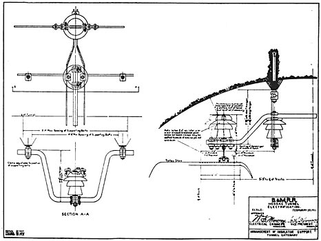 FIG. 44. - Hoosac Tunnel catenary bracket