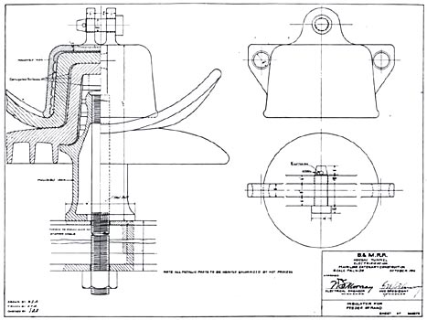 FIG. 75. - Insulator for feeder strand, Hoosac Tunnel