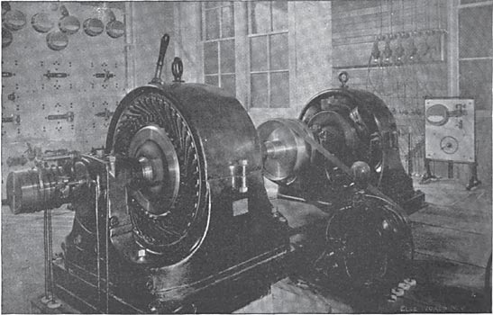 MULTIPHASE MOTOR DRIVING ARC GENERATOR.