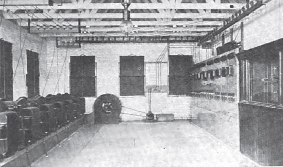 INTERIOR OF SUB-STATION.