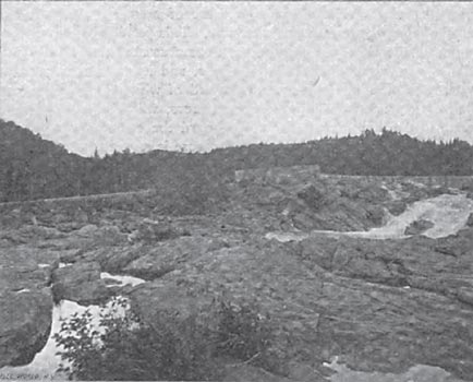 GENERAL VIEW OF POWER HOUSE AND FLUME.