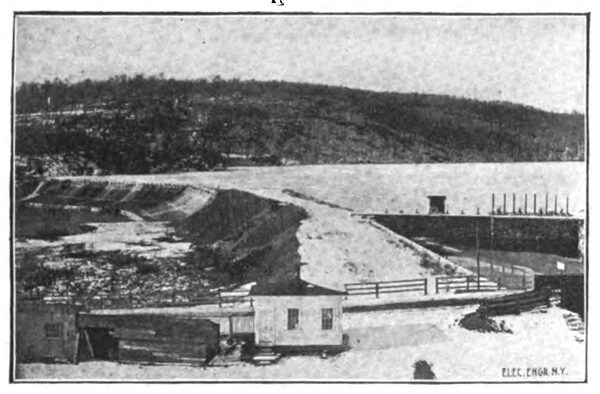 FIG. 2. � DAM OF BALTIC WATER POWER CO., BALTIC, CONN.