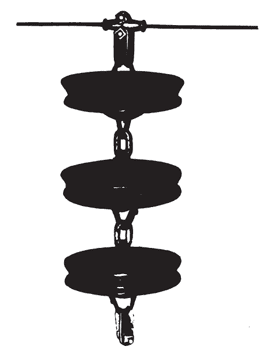 Fig. 2. Suspension Insulators