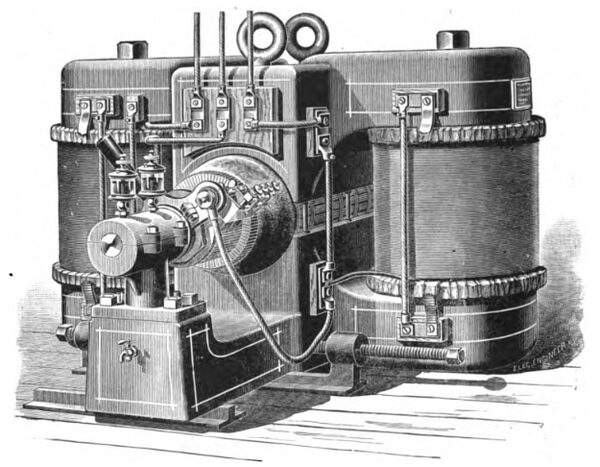 FIG. 1. � THE RAE RAILWAY POWER GENERATOR.