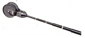 FIG. 5. � TROLLEY WHEEL AND POLE.