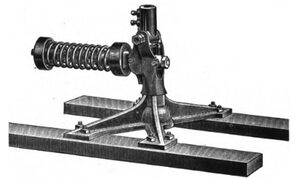 FIG. 6. � TROLLEY STAND ON TOP OF CAR.