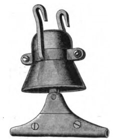 FIG. 7. � TROLLEY LINE HANGER AND INSULATOR.