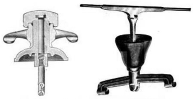 FIGS. 3 AND 4. � THE BREWSTER TROLLEY WIRE CLAMP.