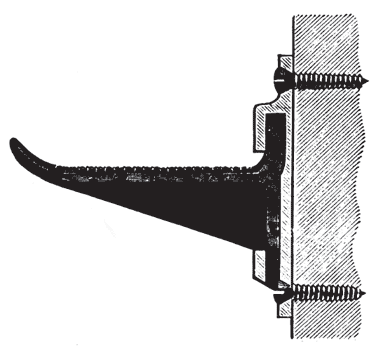 FIGS. 6. � ADJUSTABLE POLE STEP.