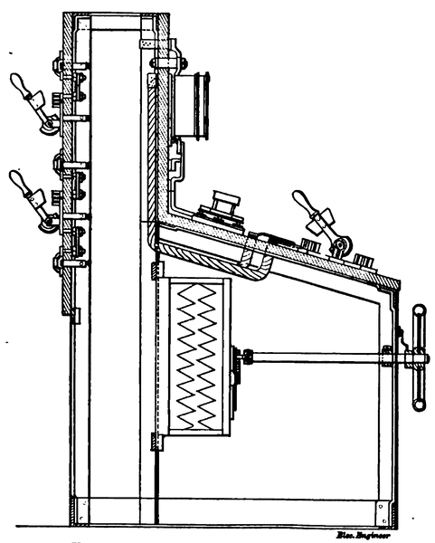 FIG. 6.� SECTION OF MAIN SWITCHBOARD.