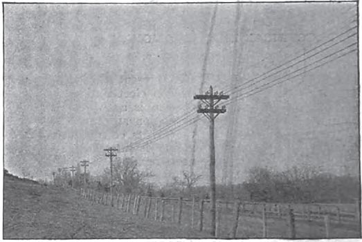 Baltic-Taftville Pole Line.